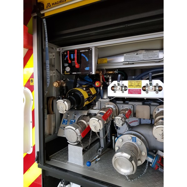 Vgradnja mešalca penila Leader Mix v vozilo