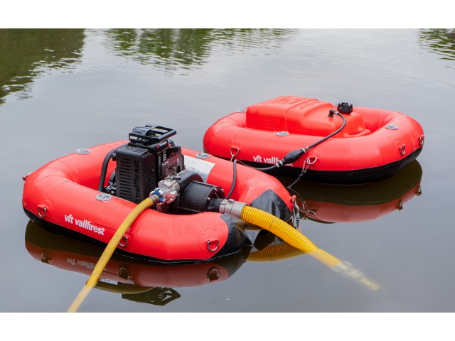 Plavajoča blazina za prenosne črpalke