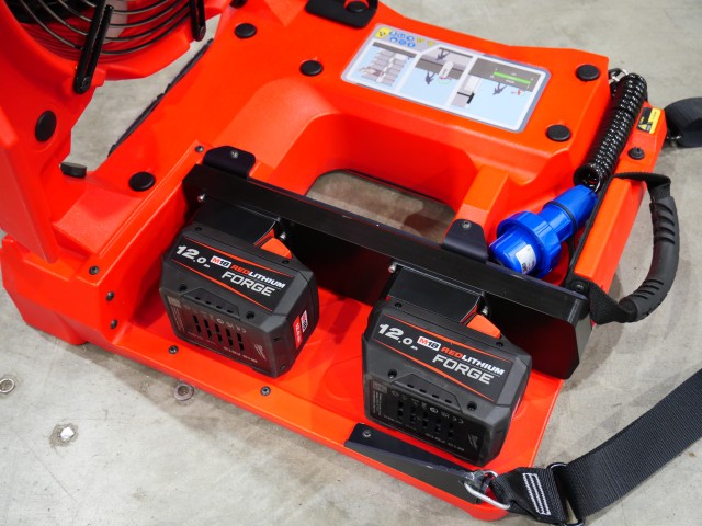 Akumulatorski prezračevalnik Leader BATfan M