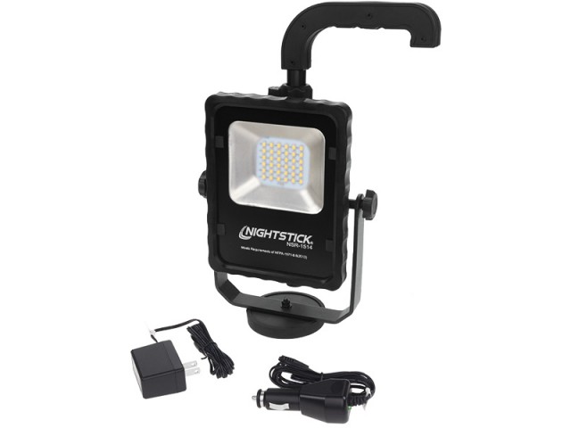 Prenosni akumulatorski LED reflektor Nightstick s stojalom