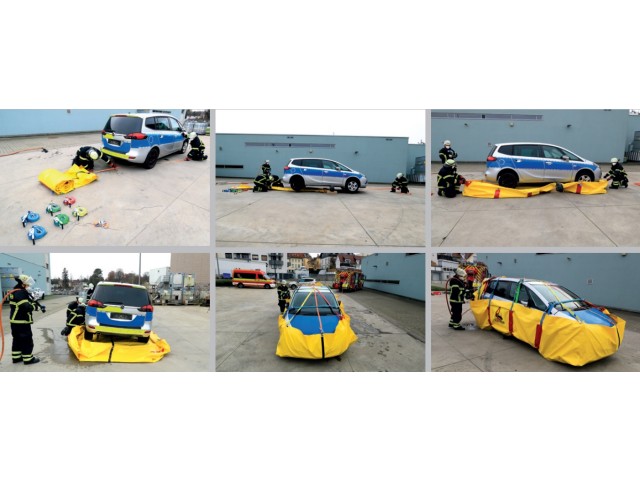 Weber Rescue E-bag – gašenje električnih vozil