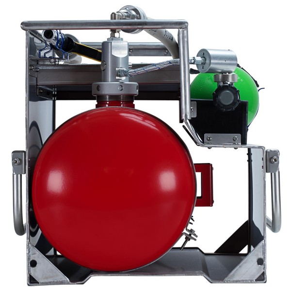 Vgradnji gasilnik MicroCAFS 50l