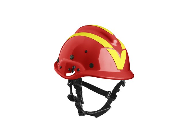 Čelada za gozdne požare in tehnična reševanja Vft2 - rdeča