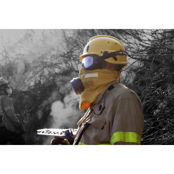 Maska za gozdne požare s filtrom ABEK1P3